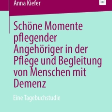 Buchcover Buchtipp schöne Momente für pflegende Angehörige von Menschen mit Demenz