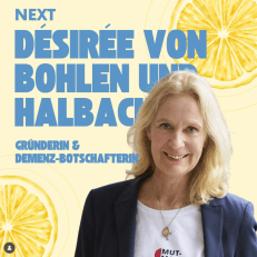 Podcastcover süße Zitronen mit Désirée