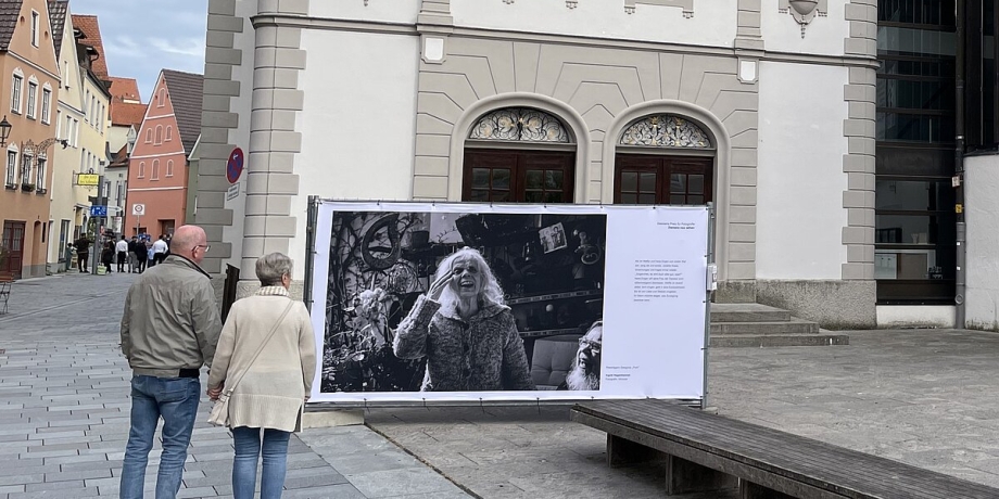 Theaterplatz Memmingen 22. September 2023 Foto: Fabio Scaturro