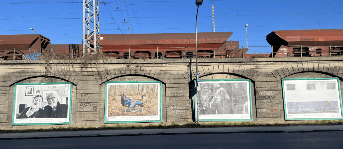 4 Plakate der unvergesslichen Ausstellung Demenz neu sehen