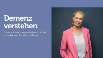 Porträt von Désirée von Bohlen und Halbach, Kolumnistin und Gründerin von Desideria e. V.