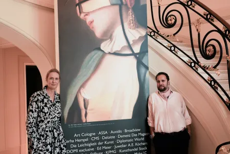 Benefiz-Kunstauktion Désirée von Bohlen und Halbach und Michael Schmidt-Ott