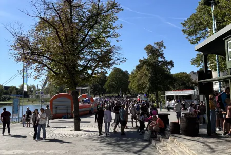 Eindruck vom Outdoorsportfestival im Olympiapark