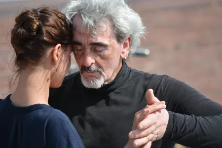 Paar tanz gemeinsam Tango
